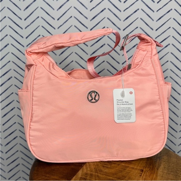 lululemon athletica Handbags - NWT Lululemon Inspired Pink Shoulder Nylon bag 4L
